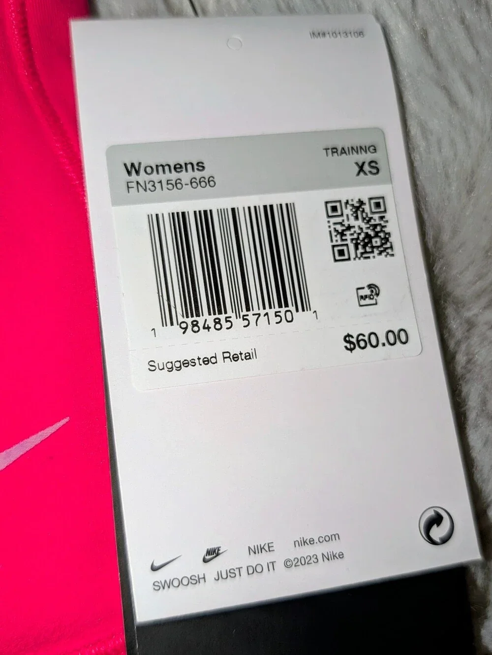 Nike Women’s Hot Pink High-Rise Bike Shorts
